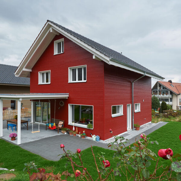 Neubau Einfamilienhaus Kühni Konzepthaus in Wimmis
