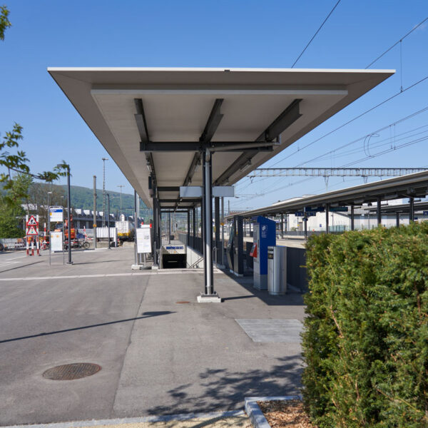 Neubau Perrondach in Daeniken