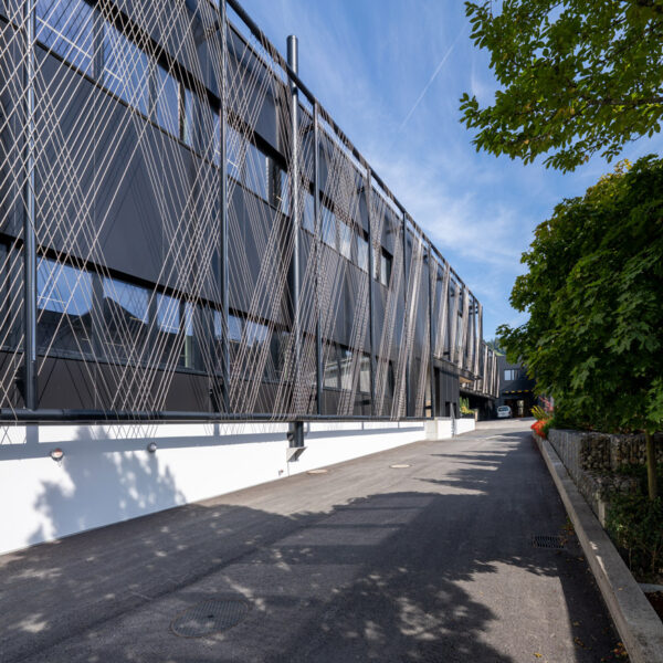 Erweiterung Fabrikgebäude in Holzelementbauweise.
