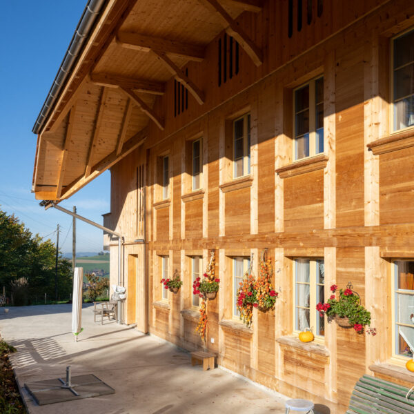 Abbruch und Neubau Wohnteil Bauernhaus