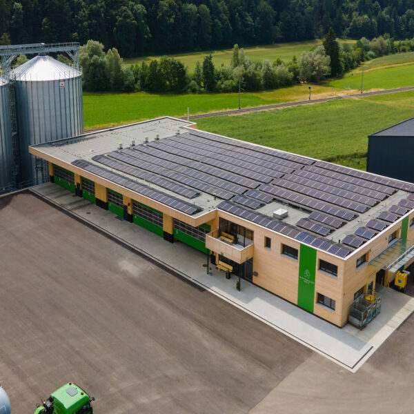 Neubau Lagerhalle mit Büro in Sumiswald