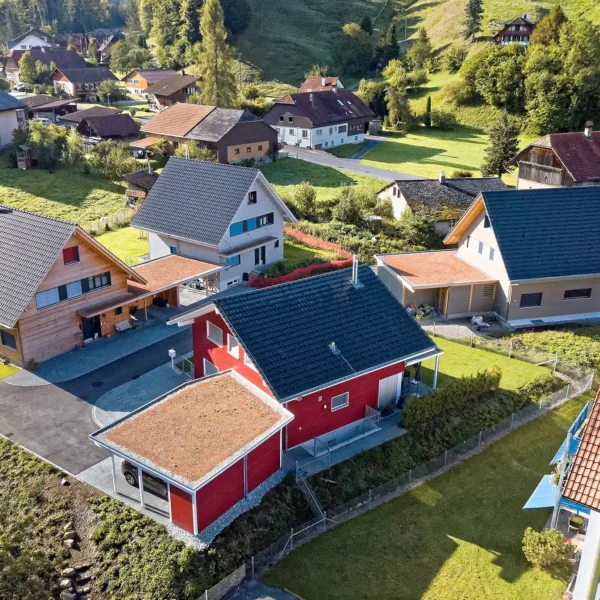 Neubau von vier Kühni's Konzepthäuser in Rüschegg