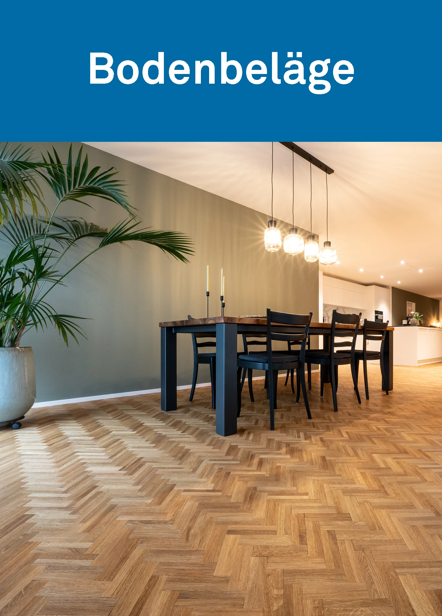 Ein Parkettboden K8 in Kehrsatz.